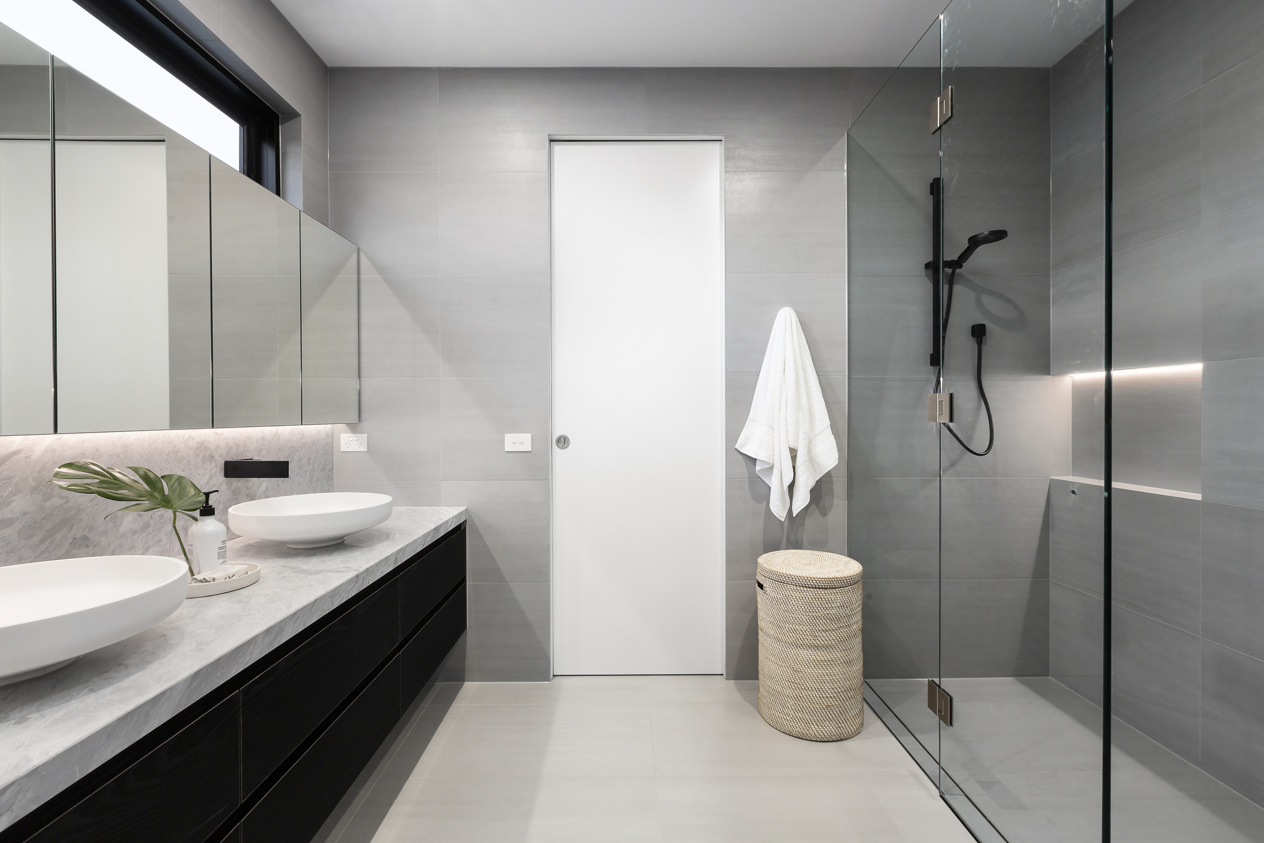 Douche à l'italienne